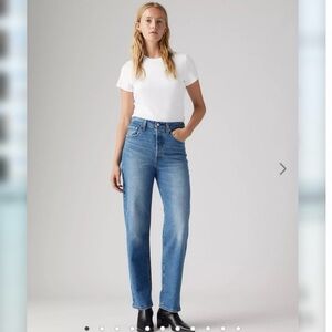 NWT Levi’s Ribcage Straight Ankle
